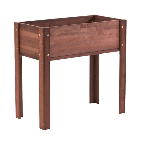 Raised Garden Bed With Legs, Elevated Planter Box For Outdoor Plants HouseOfZazla