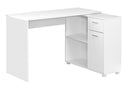 Computer Desk, Home Office, Corner, Storage Drawers, L Shape, Contemporary & Modern HouseOfZazla