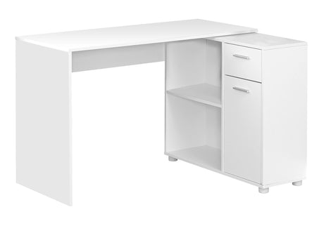 Computer Desk, Home Office, Corner, Storage Drawers, L Shape, Contemporary & Modern HouseOfZazla