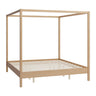 Canopy Bed Frame 4 Poster Platform Bed With Slats Support, No Box Spring Needed HouseOfZazla