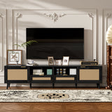 TV Stand Media Console With Cable Management