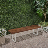 Intrinsic Outdoor Dining Bench With Slat Top