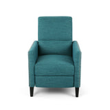 Kiersten Contemporary Fabric Pushback Recliner