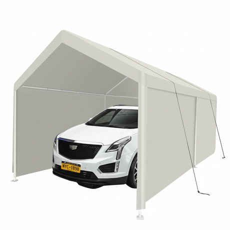 Carport, 12×20 Heavy Duty Portable Carport Garage Tent for Outdoor Storage Shelter HouseOfZazla