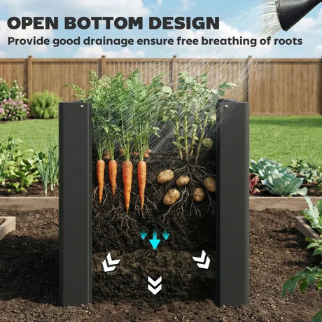 Modern Planter Bed, Outdoor Planter Box, Elevated Garden Bed HouseOfZazla