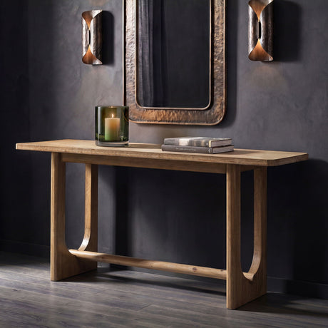 Turnkey - Trestle Console Table - Antique Brown HouseOfZazla