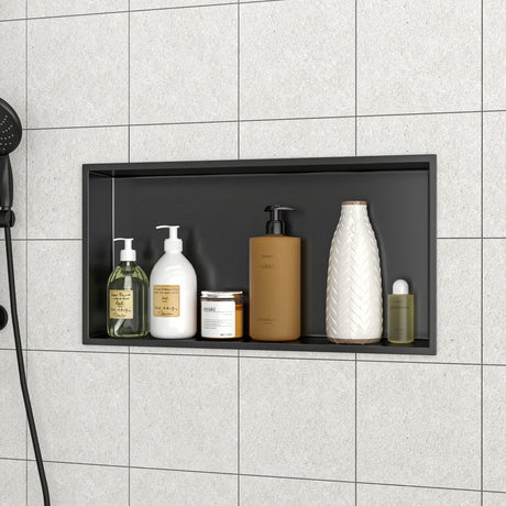 Stainless Steel Shower Niche With Seamless Design For Bathroom Storage HouseOfZazla