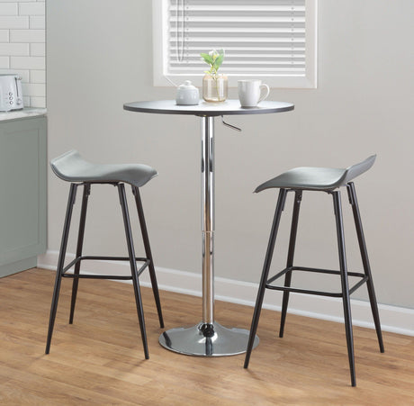 Elia - Contemporary Adjustable Bar Table HouseOfZazla