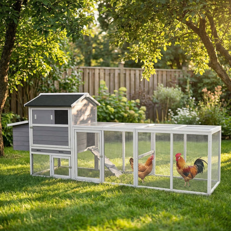 Chicken Coop With Run And Nesting Box HouseOfZazla