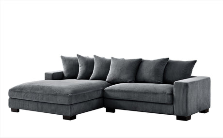 Luxe - Oversized 2 Piece Sectional Couches For Living Room, L Shaped Sofa With Chaise HouseOfZazla
