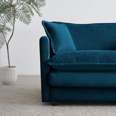 Modern Fabric Loveseat Sofa Couch for Living Room HouseOfZazla