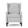Westeros Wing Back Fabric Upholstered Recliner HouseOfZazla