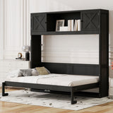Murphy Bed With Storage Cabinets