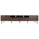 TV Stand With 2 Drawers, Media Console Table, Storage Cabinet With Cable Management HouseOfZazla