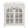 Vintage Farmhouse Bathroom Vanity with Ceramic Sink HouseOfZazla