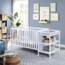 Palmer - 3-in-1 Convertible Crib / Changer Combo HouseOfZazla