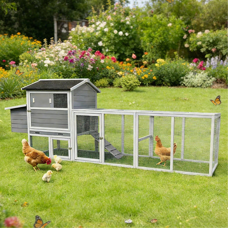 Chicken Coop With Run And Nesting Box HouseOfZazla