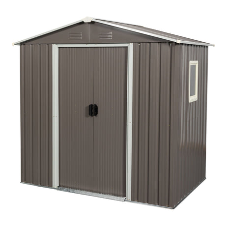 Outdoor Metal Storage Shed With Window HouseOfZazla