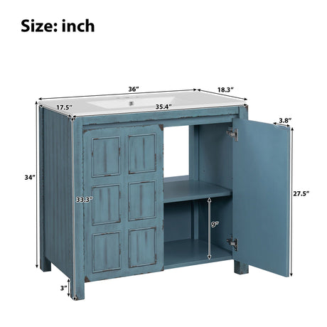 Bathroom Vanity Organizer With Sink, Combo Cabinet Set, Bathroom Storage Cabinet HouseOfZazla