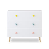 3 Drawer Dresser Storage Cabinet With Anti-Tip Safety