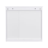 Bathroom Vanity With Medicine Cabinet, Royal Mirror Cabinet, Modern Bathroom Storage Cabinet With 2 Soft Closing Doors And 4 Drawers