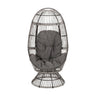 Patio Swivel Basket Egg Chair With Cushion HouseOfZazla