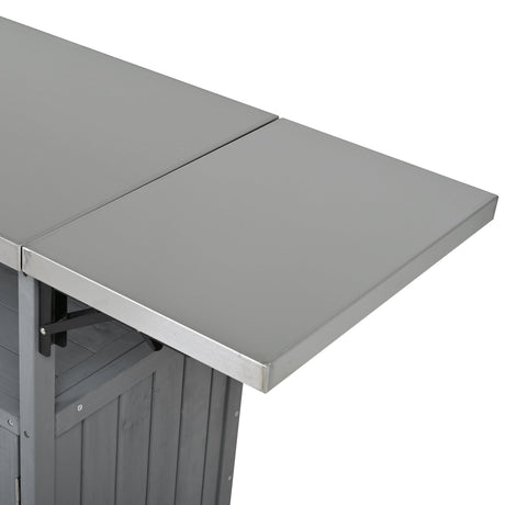 Foldable Outdoor Kitchen Island Patio Mobile Kitchen Cart HouseOfZazla