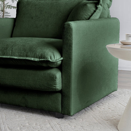 Modern Fabric Loveseat Sofa Couch for Living Room HouseOfZazla