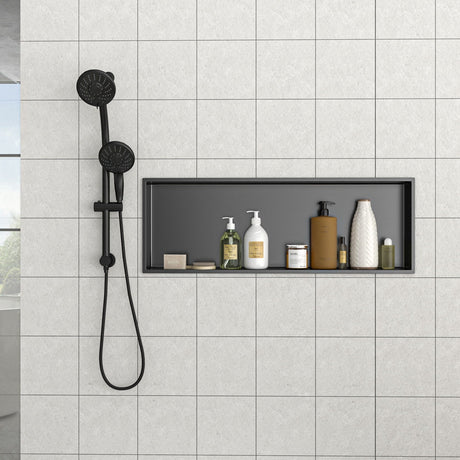 Stainless Steel Shower Niche With Seamless Design For Bathroom Storage HouseOfZazla
