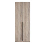 Lee - Free Standing Wardrobe Closet With Adjustable Shoe Shelves