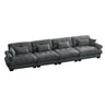 Super Comfort Oversized Modular Sectional Sofa, Deep Seat Convertible L Shaped Couch HouseOfZazla