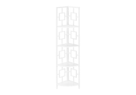 4 Tier Corner Bookshelf - Contemporary & Modern HouseOfZazla