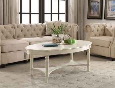 Fordon French Antique Coffee Table - Ivory