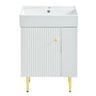 Bathroom Vanity, Combo Cabinet, Bathroom Storage Cabinet, Single Ceramic Sink HouseOfZazla
