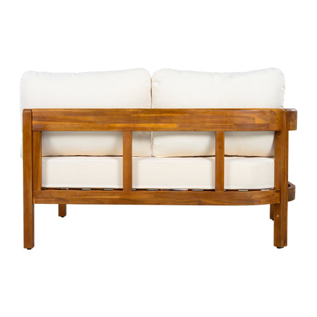 U_Style Acacia Solid Wood Patio Furniture Set HouseOfZazla