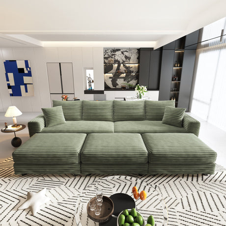 Modern Comfy Upholstered Sofa Cloud Couch & Deep Seat Couches HouseOfZazla