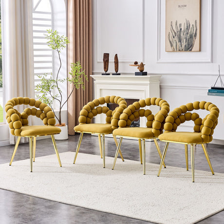 Puffy Bubble Ball Chain Chairs for Dining Room HouseOfZazla