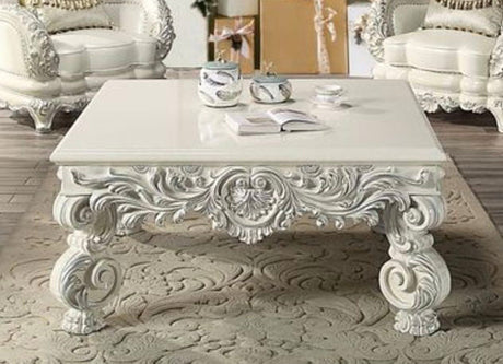 Adara Elegant White Coffee Table HouseOfZazla