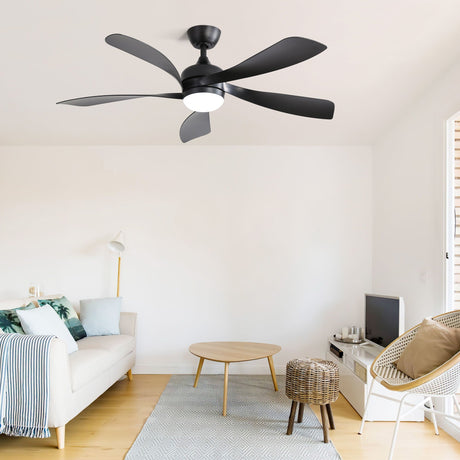 Ceiling Fan with DC Motor and Integrated Light HouseOfZazla