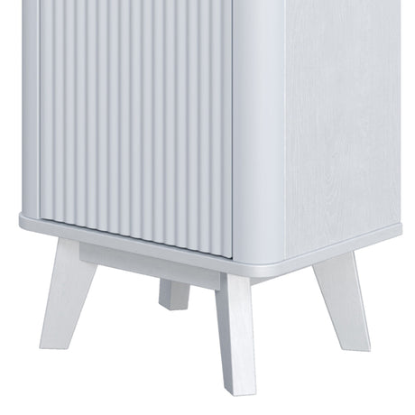 Tall Bathroom Storage Cabinet With Adjustable Shelves And 1 Drawer & Door HouseOfZazla
