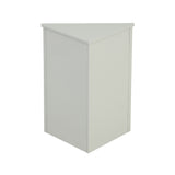 Triangle Bathroom Storage Cabinet With Adjustable Shelves, Freestanding Floor Cabinet For Home Kitchen