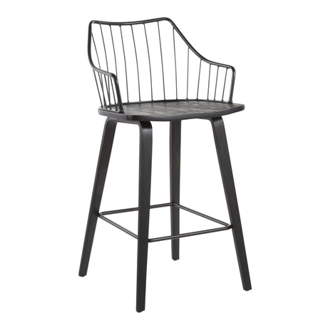 Winston - Farmhouse Counter Stool HouseOfZazla
