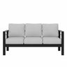 All-Weather Patio Sofa & Cushions, 3 Seat Outdoor Couch HouseOfZazla