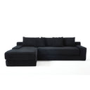 Modern L - Shaped Sectional Couch With Memory Foam HouseOfZazla
