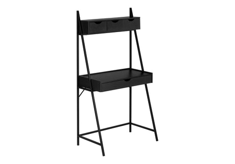 Contemporary Computer Desk for Home Office with Storage Drawers HouseOfZazla