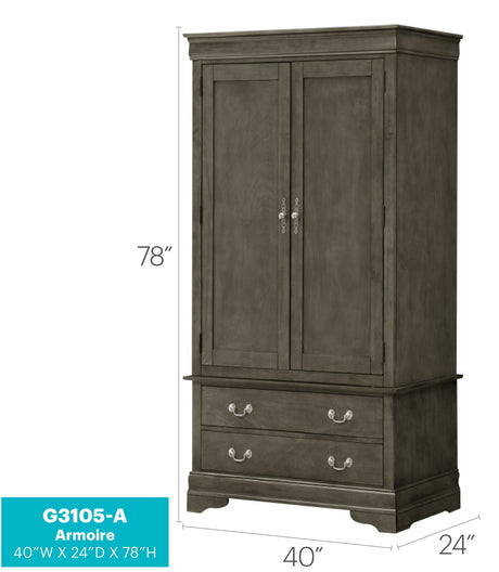 Elegant Traditional Armoire HouseOfZazla