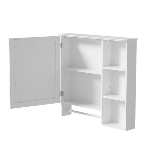 Bathroom Vanity With Sink, Modern Elegant Bathroom Storage Cabinet With 3 Drawers And Adjustable Shelves, Freestanding Vanity Set With Mirror Cabinet, Single Sink Bathroom Vanity HouseOfZazla
