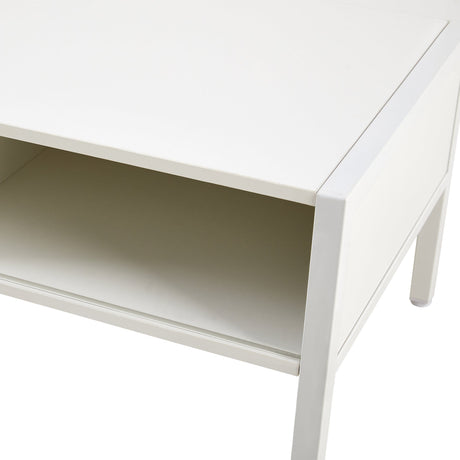 Modern Rattan Coffee Table with Sliding Door HouseOfZazla