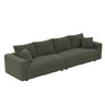 4 Seat Modern Comfy Upholstered Sofa Cloud Couch HouseOfZazla