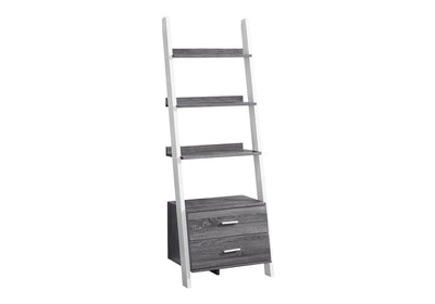 Contemporary Corner Ladder Bookshelf for Office